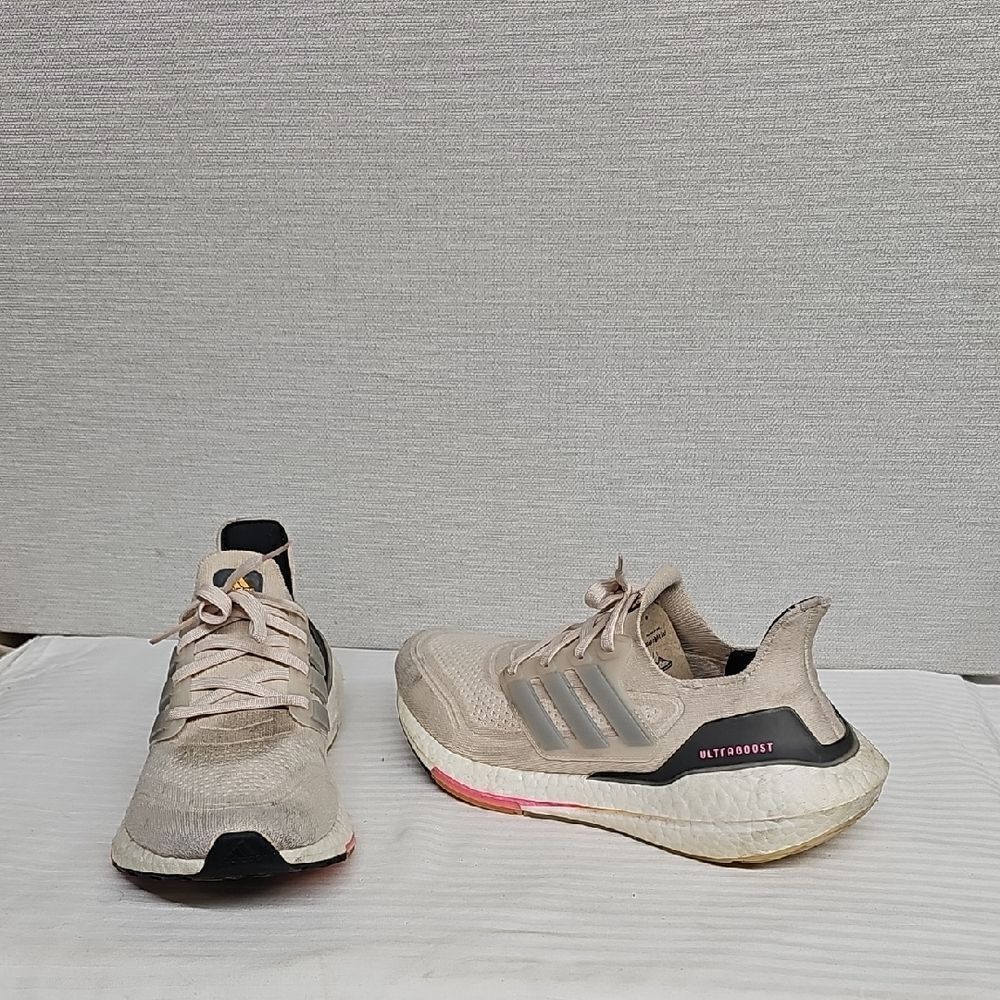 adidas Beige Pink UltraBoost Men's Sneakers